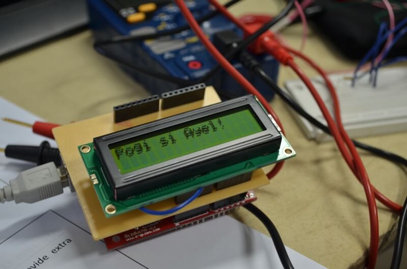 Communicating with the LCD